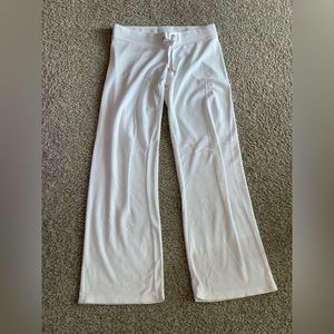 Juicy Couture Track Pants White